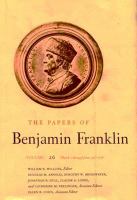 Papers of Benjamin Franklin March 1-June 30, 1778 (volume26) cover