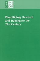 Plant Biology Research and Training for the 21st Century cover