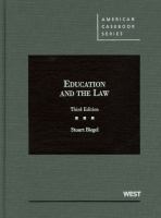 EDUCATION+LAW cover