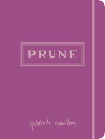 Prune Recipe Book cover