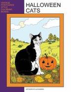 Halloween Cats : Coloring Book cover