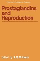 Prostaglandins and Reproduction cover