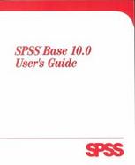 SPSS Base 10.0 Users Guide Pac cover