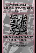 Critical Architecture and Contemporary Culture cover