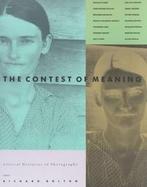 Contest of Meaning Critical Histories of Photography cover