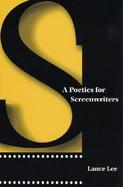 A Poetics for Screenwriters cover