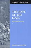The Rape of the Lock A Cultural Edition cover