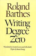 Writing Degree Zero cover