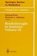 Breakthroughs in Statistics (volume3) cover
