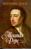Alexander Pope, a Life: A Life cover