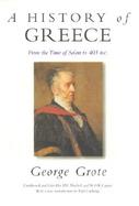 A History of Greece From the Time of Solon to 403 Bc cover