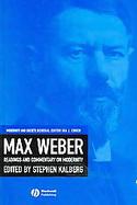 Max Weber The Confrontation With Modernity cover