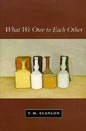 What We Owe to Each Other cover