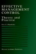 Effective Management Control Theory and Practice cover