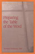 Preparing the Table of the Lord cover