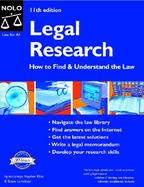Legal Research: How to Find & Understand the Law cover