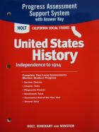 U.S. History Progress Assessment Support System T/E with Answer Key cover