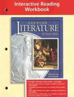 Glencoe Literature, Grade 11, Interactive Reading Workbook cover