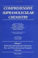 Comprehensive Supramolecular Chemistry Solid-State Supramolecular Chemistry-Two- And Three-Dimensional Inorganic Networks cover