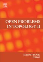 Open Problems in Topology II cover