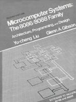 Microcomputer Systems The 8086/8088 Family  Architecture, Programming, and Design cover