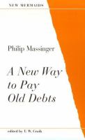 A New Way to Pay Old Debts cover