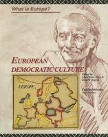 European Democratic Culture cover