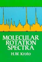 Molecular Rotation Spectra cover
