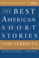 The Best American Short Stories 2012 cover