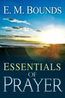 Essentials of Prayer cover