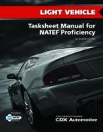 Light Vehicle Tasksheet Manual for NATEF Proficiency cover