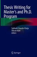 Thesis Writing for Master's and Ph. D. Program cover