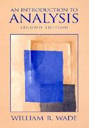 Introduction to Analysis cover