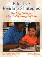Effective Reading Strategies Teaching Children Who Find Reading Difficult cover
