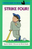 Strike Four: Easy to Read-Level 1-Blue cover