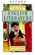 The Concise Oxford Companion to English Literature cover