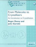 From Molecules to Crystallizers cover