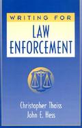 Writing for Law Enforcement cover