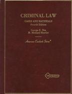 Cases on Criminal Law: Cases and Materials cover