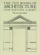The Ten Books of Architecture The 1755 Leoni Edition cover