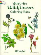 Favorite Wildflowers Coloring Book cover