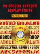 24 Special-Effects Display Fonts cover
