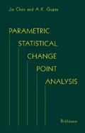 Parametric Statistical Change Point Analysis cover