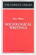 Sociological Writings cover