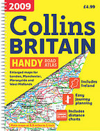 Collins Handy Road Atlas Britain 2009 cover