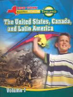 The United States, Canada, and Latin America, Grade 5  (volume1) cover