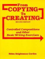 From Copying to Creating cover
