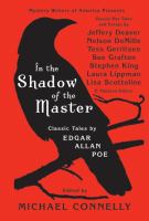 In the Shadow of the Master Classic Tales by Edgar Allan Poe and Essays by Jeffery Deaver, Nelson Demille, Tess Gerritsen, Sue Grafton, Stephen King, cover