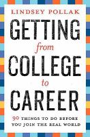 Ebk Getting From College To Career: 90 cover