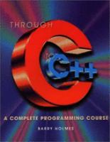 Through C to C++ cover